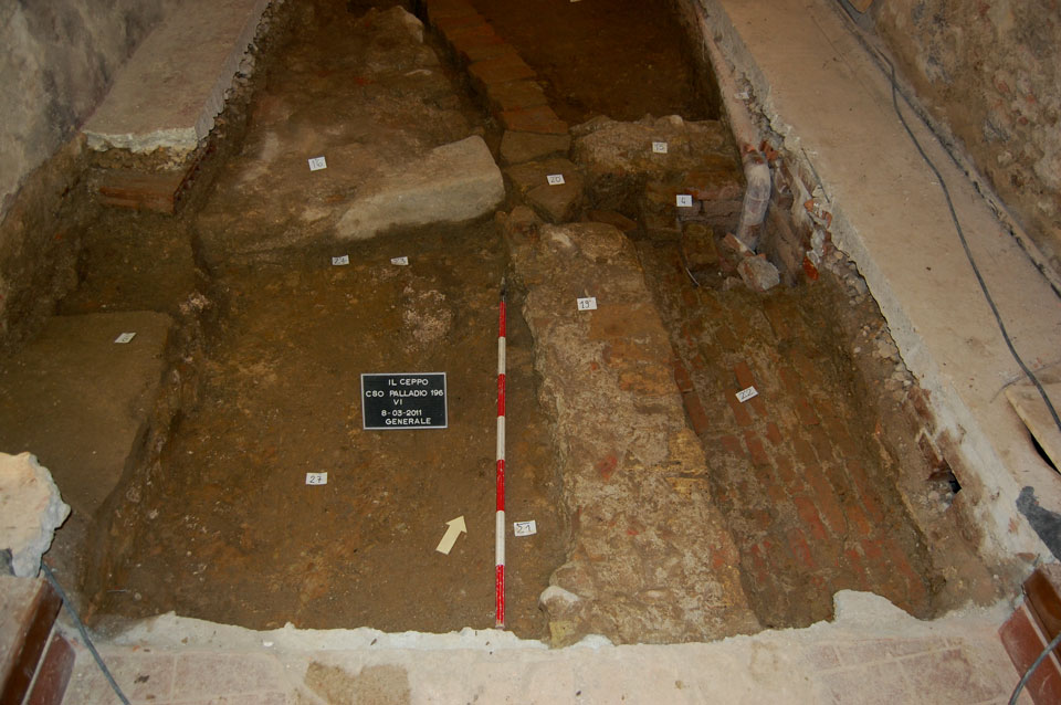 Veduta dell’area di scavo da sud (Archivio Soprintendenza per i Beni Archeologici del Veneto)