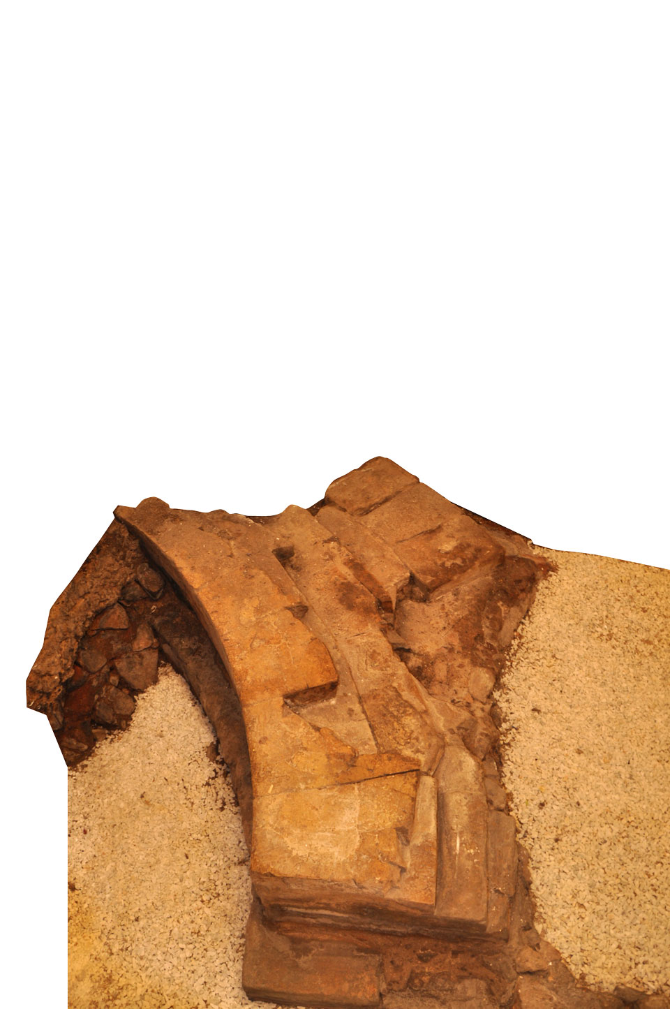 Particolare della nicchia del frigidarium (Archivio Museo Naturalistico Archeologico di Vicenza)